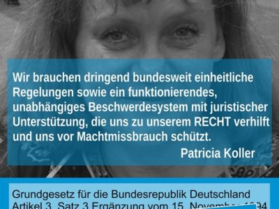 Das Grundgesetz wird 70 –  Das Benachteiligungsverbot Behinderter 25